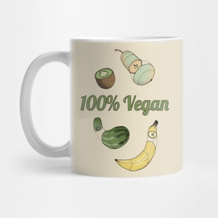 100% Vegan Mug